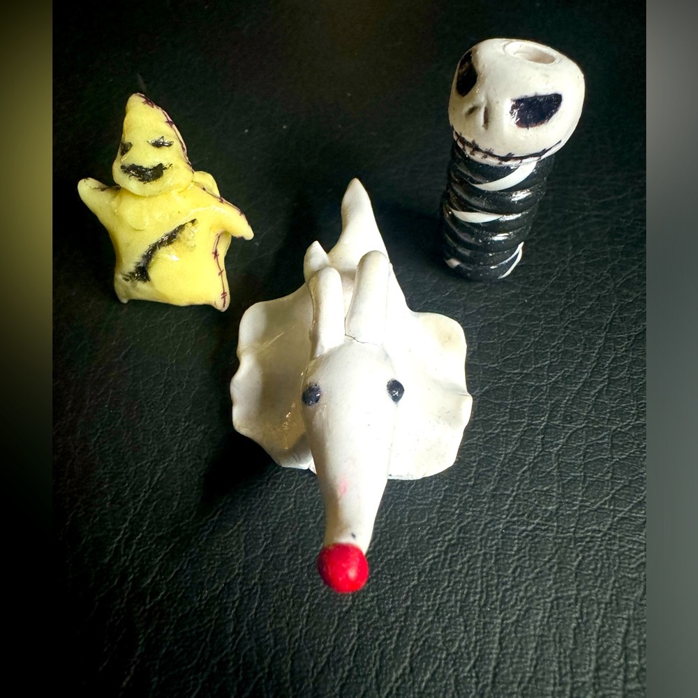 BN nightmare before Xmas dreadlock beads/bracelet beads jack, zero, oogie